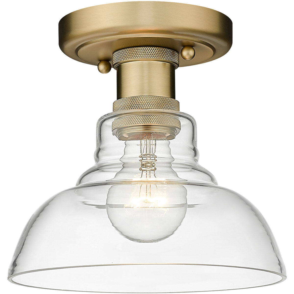 Champagne bronze flush mount light cheap